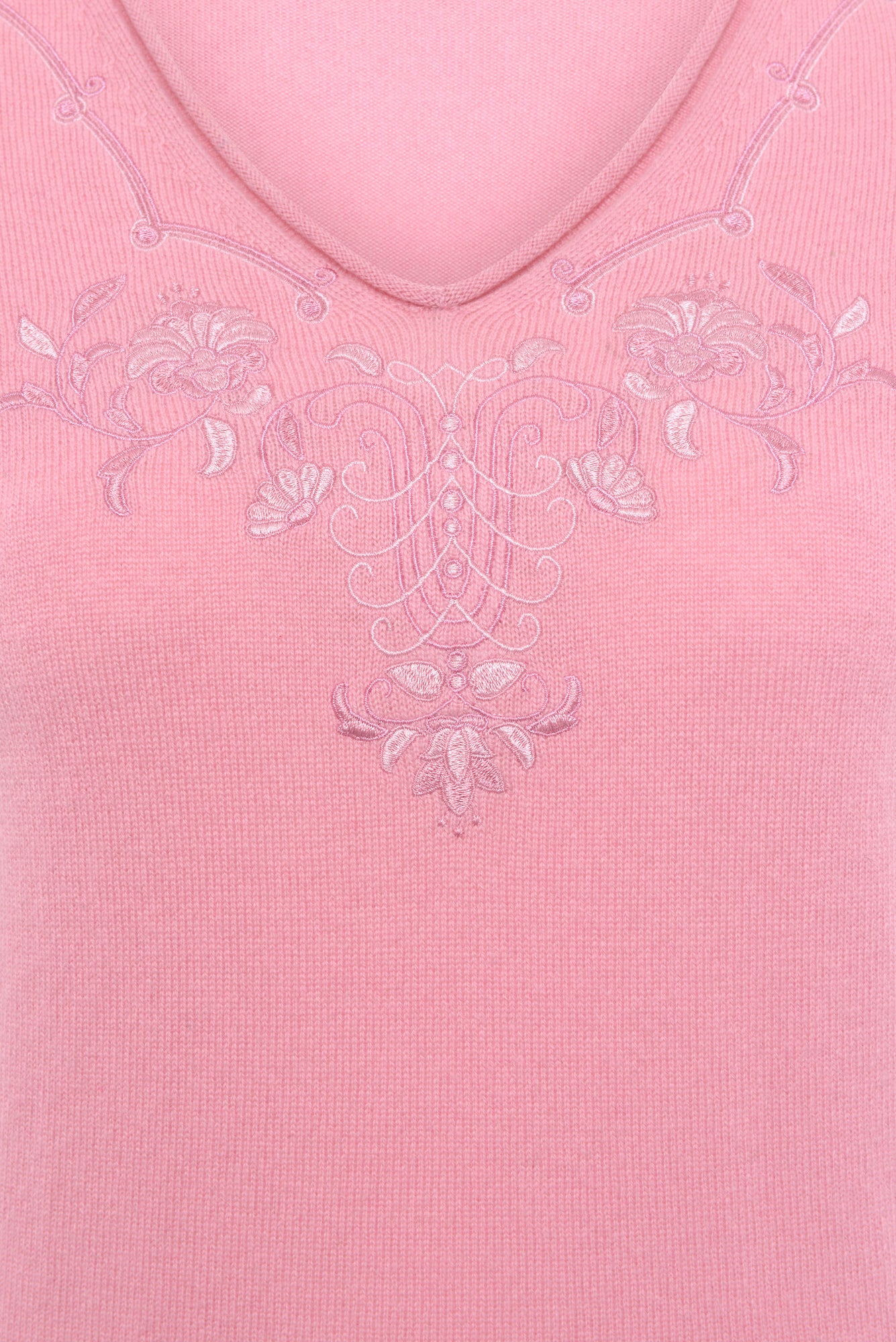 Annabelle Cashmere Wool Jumper - Pink - Image 4