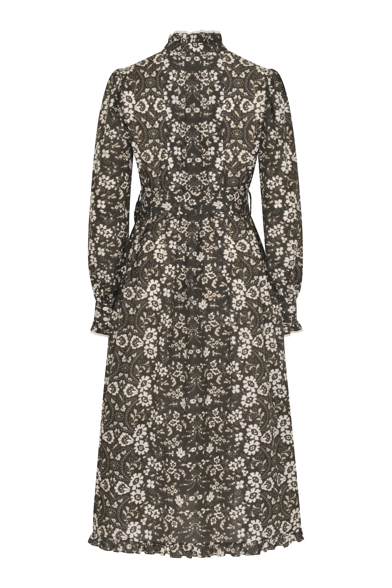 Blossom Cotton Silk Dress - Image 4