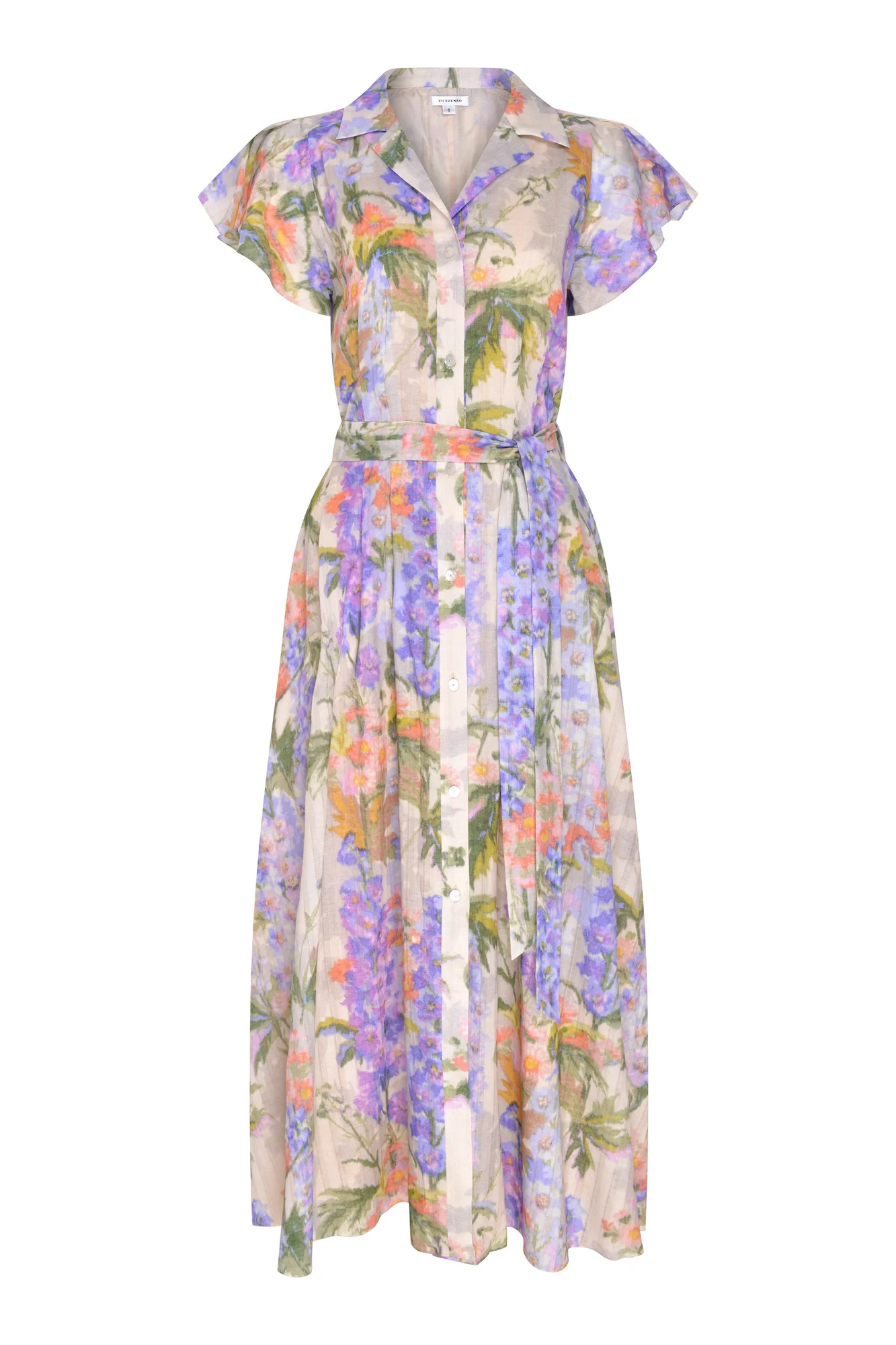 Christina Cotton Midi Dress - Image 2
