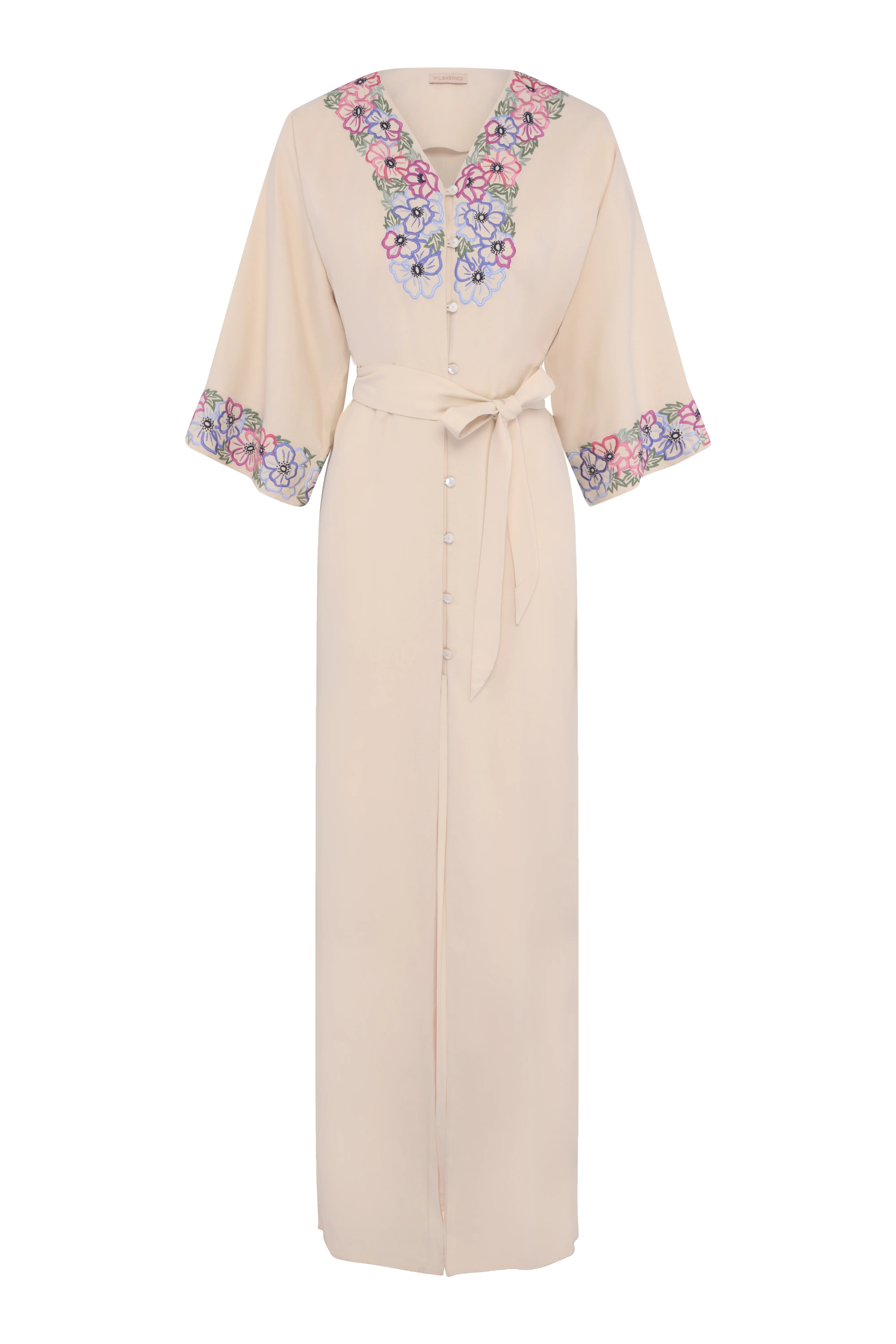 Clarita Silk Dress - Image 3