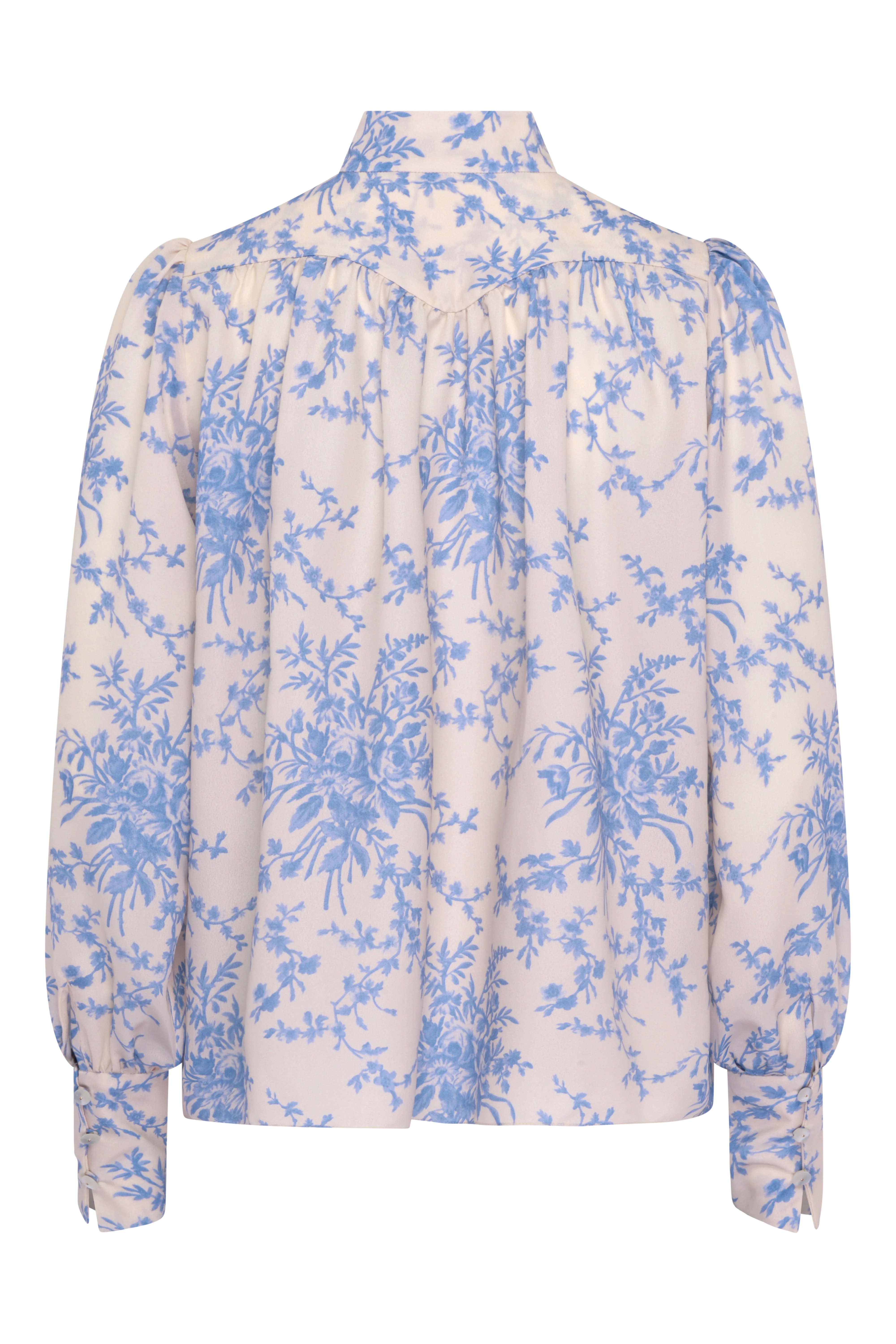 Liza Silk Blouse - Versaille - Image 4
