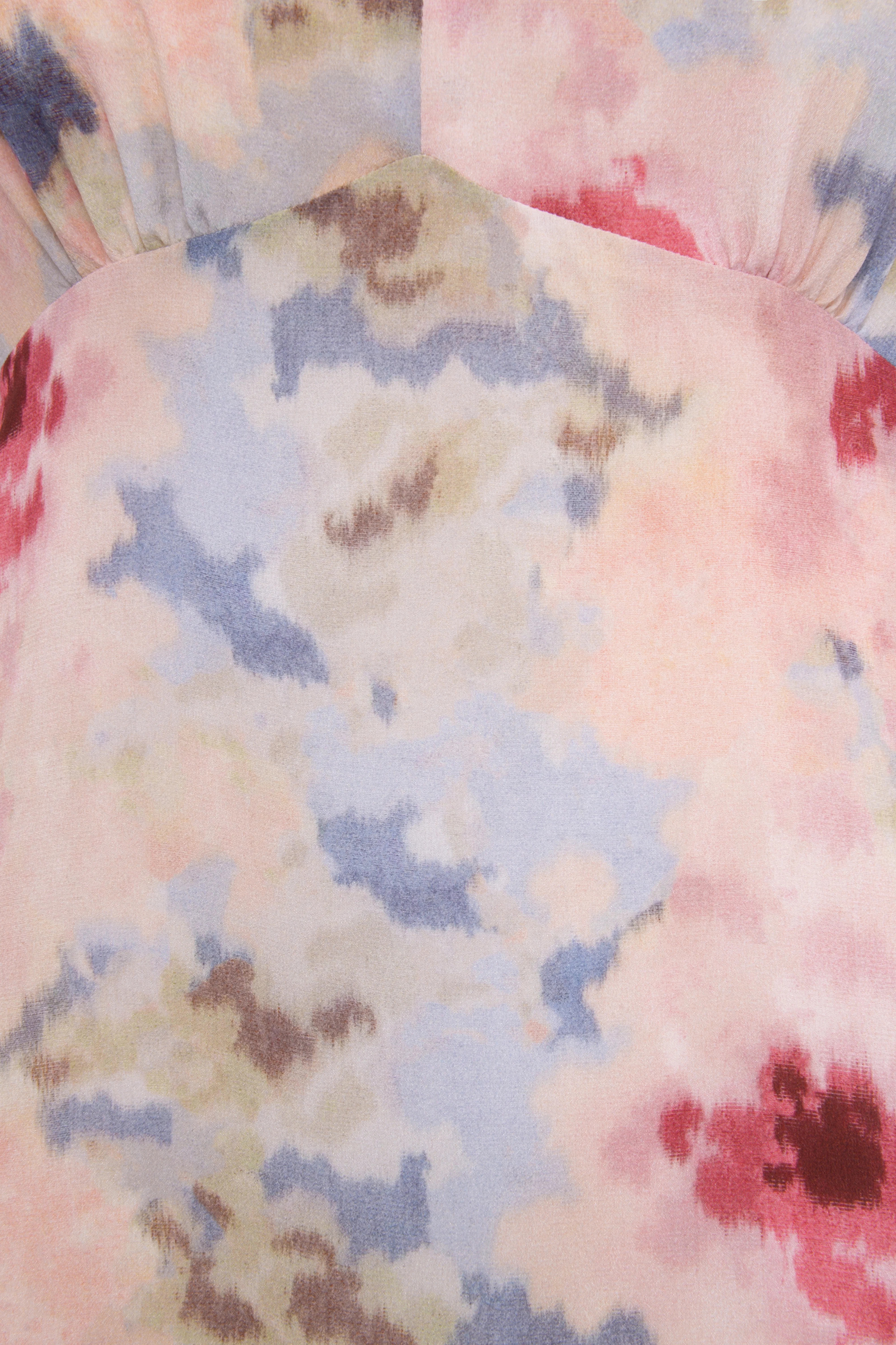 Natalia Silk Dress - Cloud - Image 4
