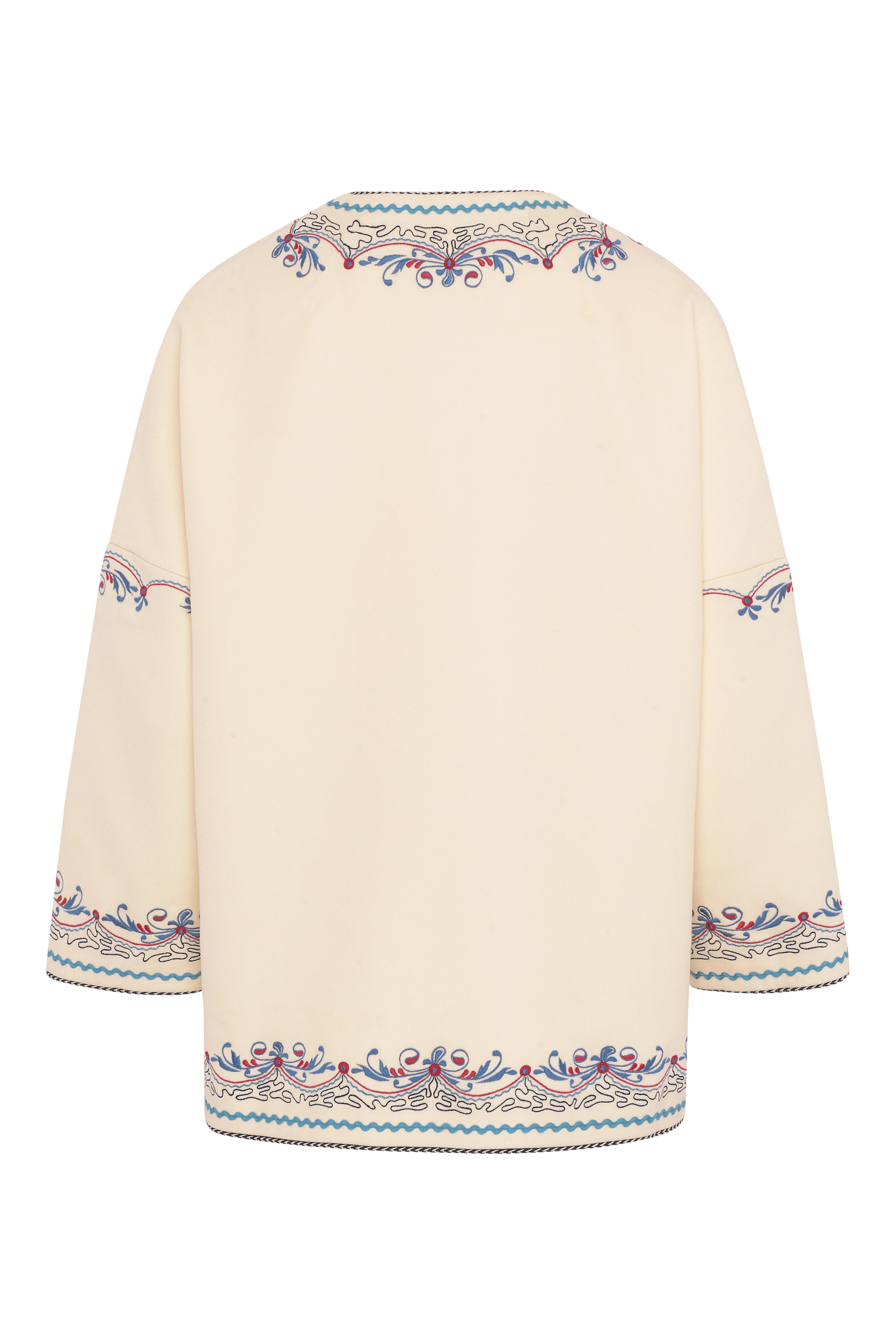 Nelly Wool Jacket - Cream - Image 3