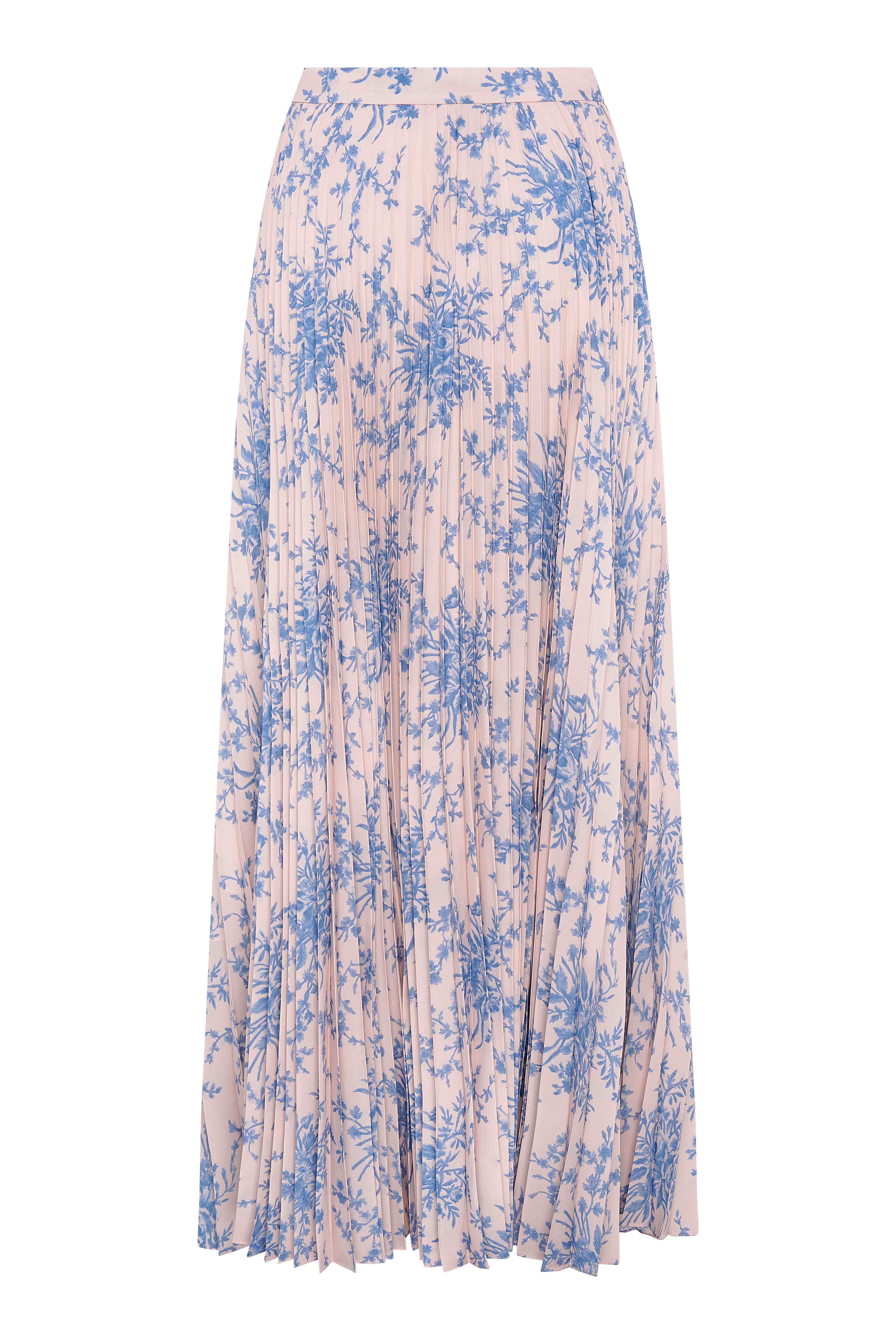 Valentina Pleated Skirt - Versaille - Image 4