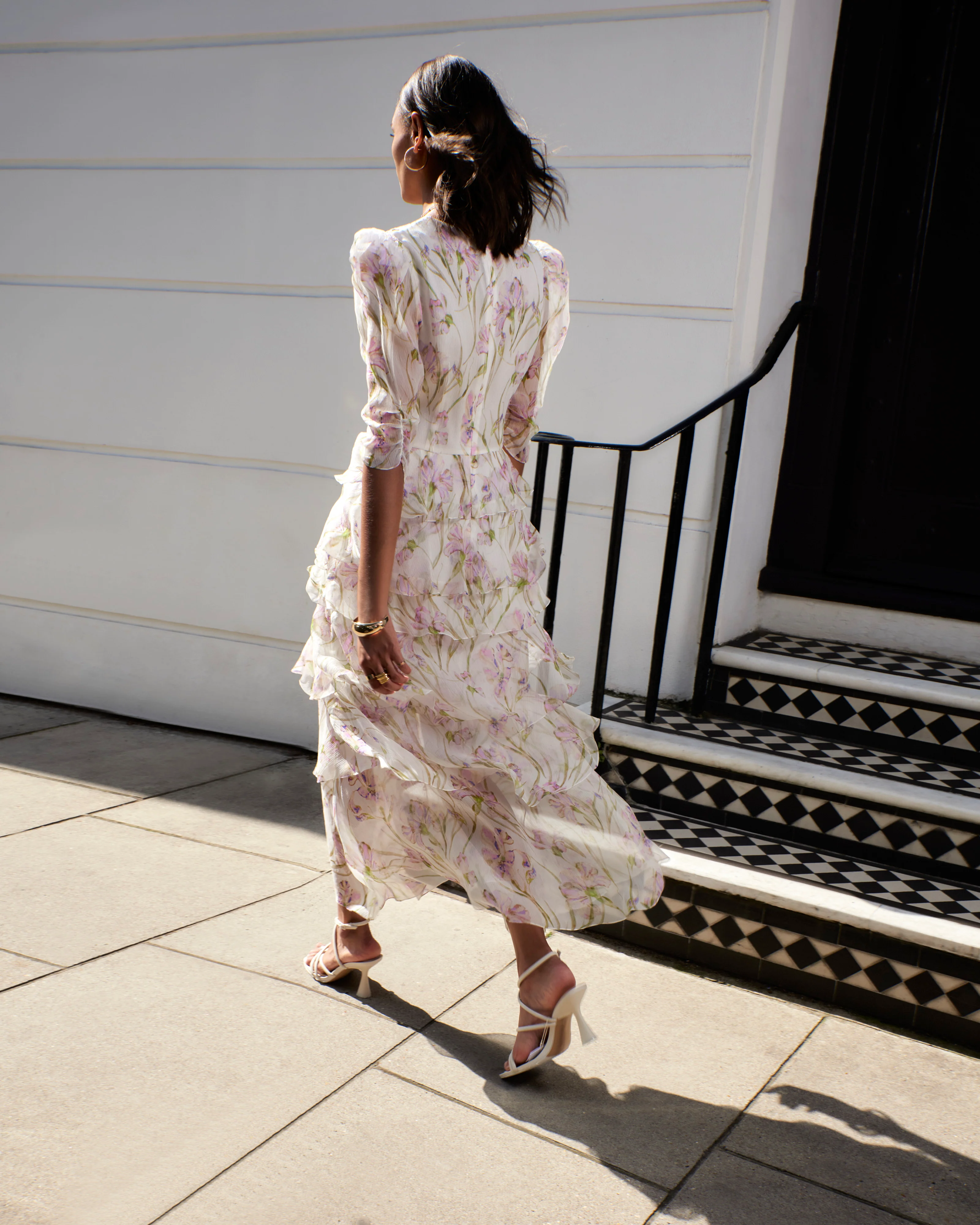 Ester Silk Dress - Lilac Iris - Image 4