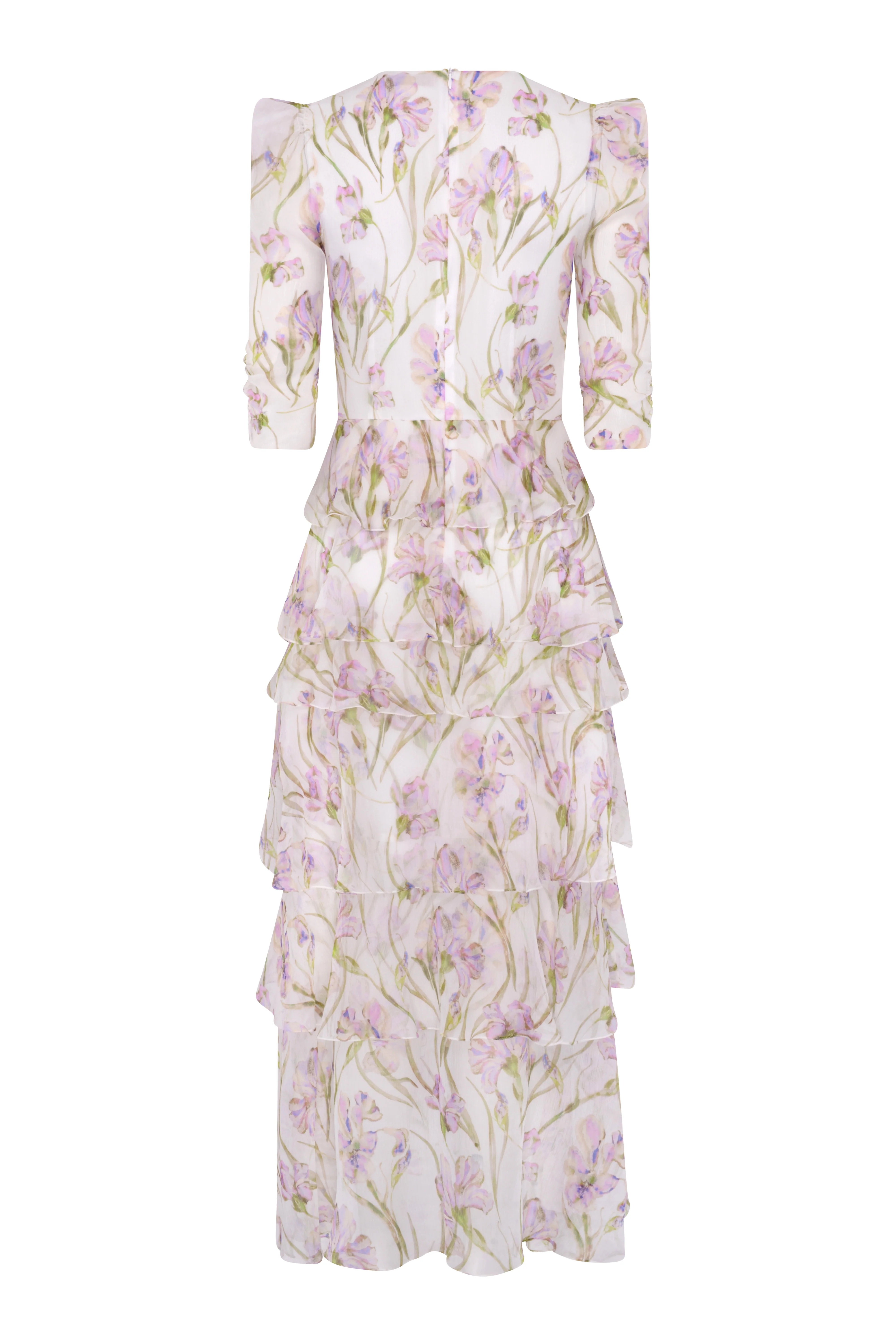 Ester Silk Dress - Lilac Iris - Image 6