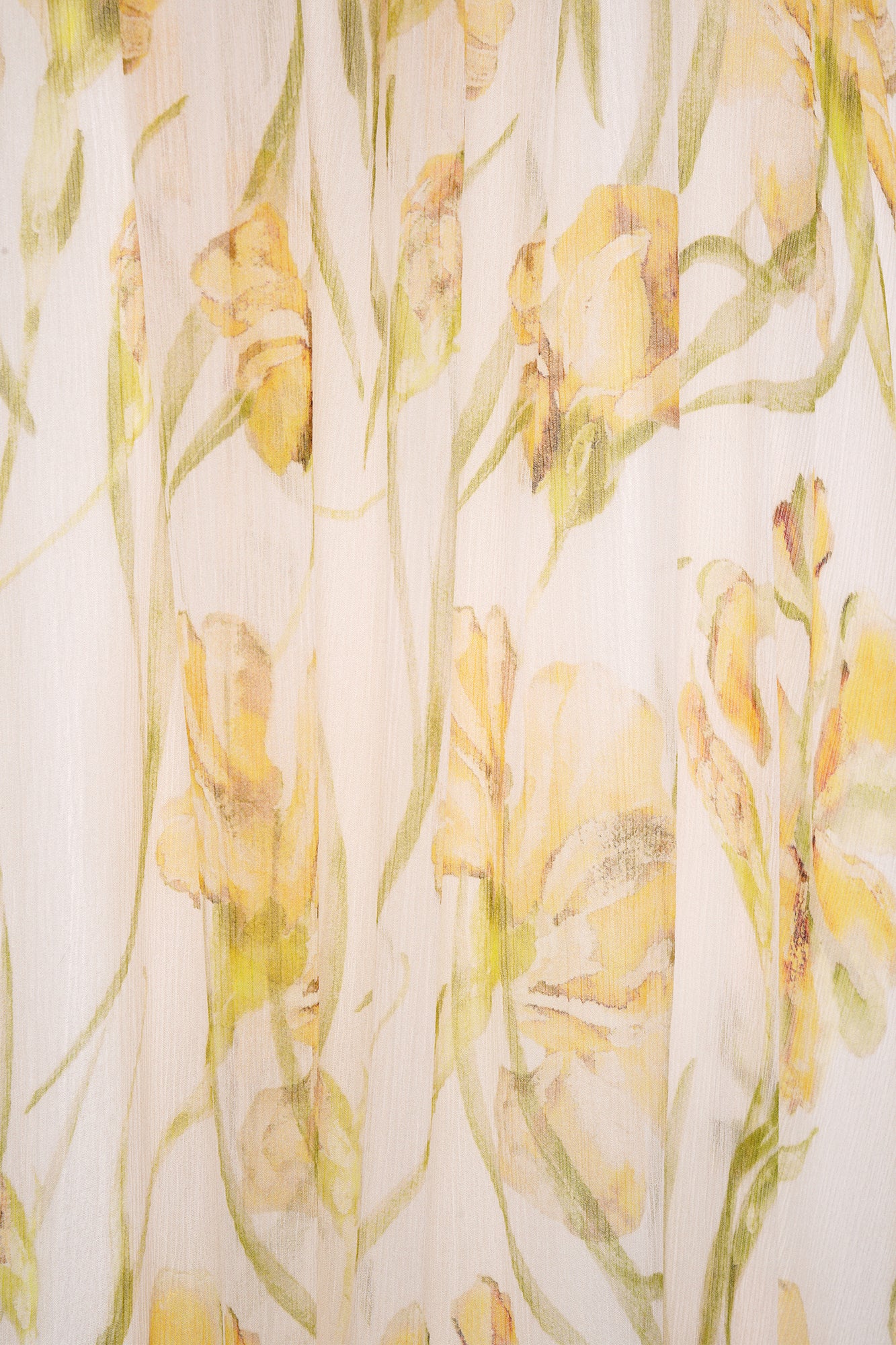 Fekla Silk Dress - Yellow Iris - Image 7