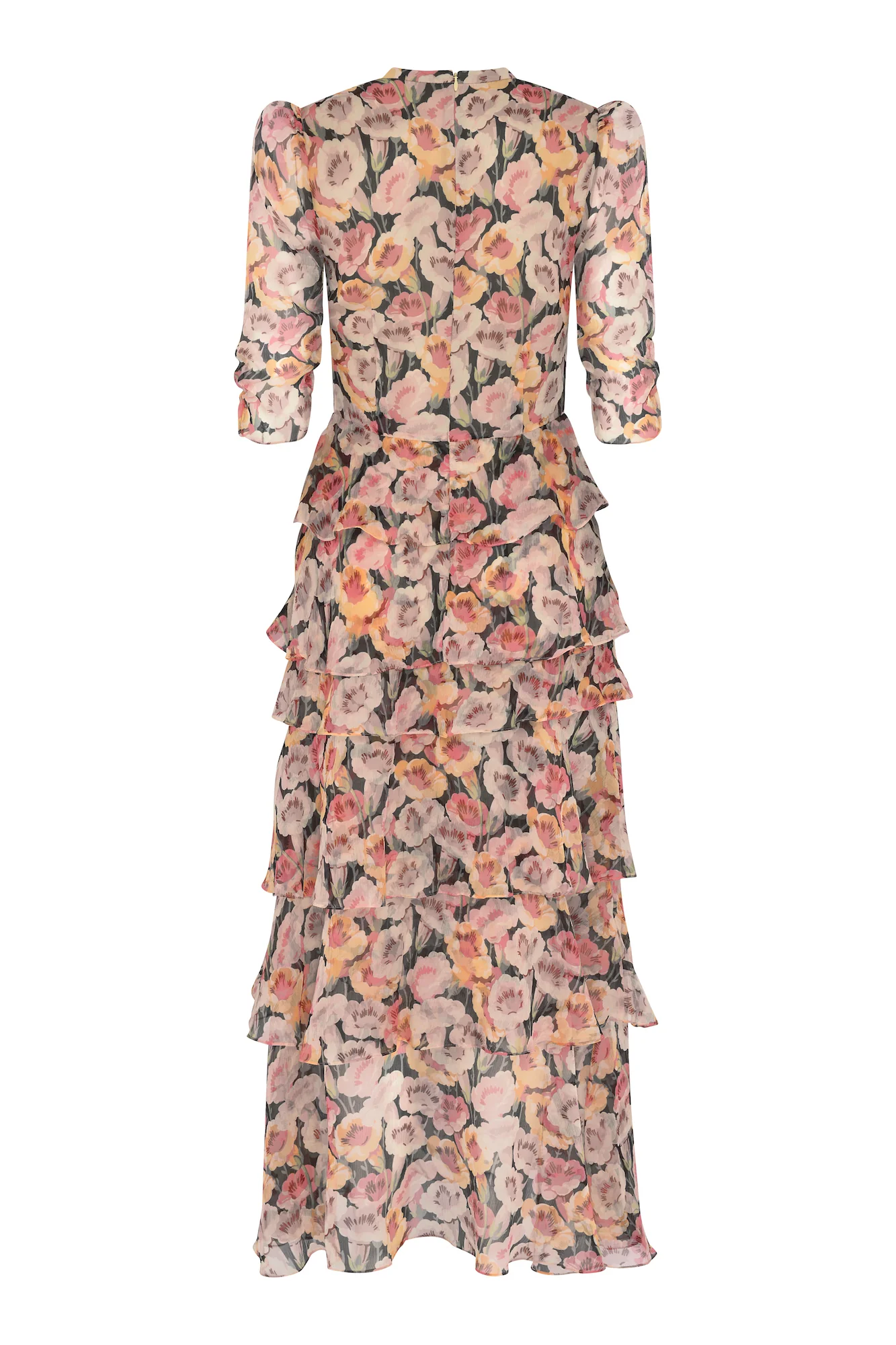 Hania Silk Dress - Petunia - Image 4