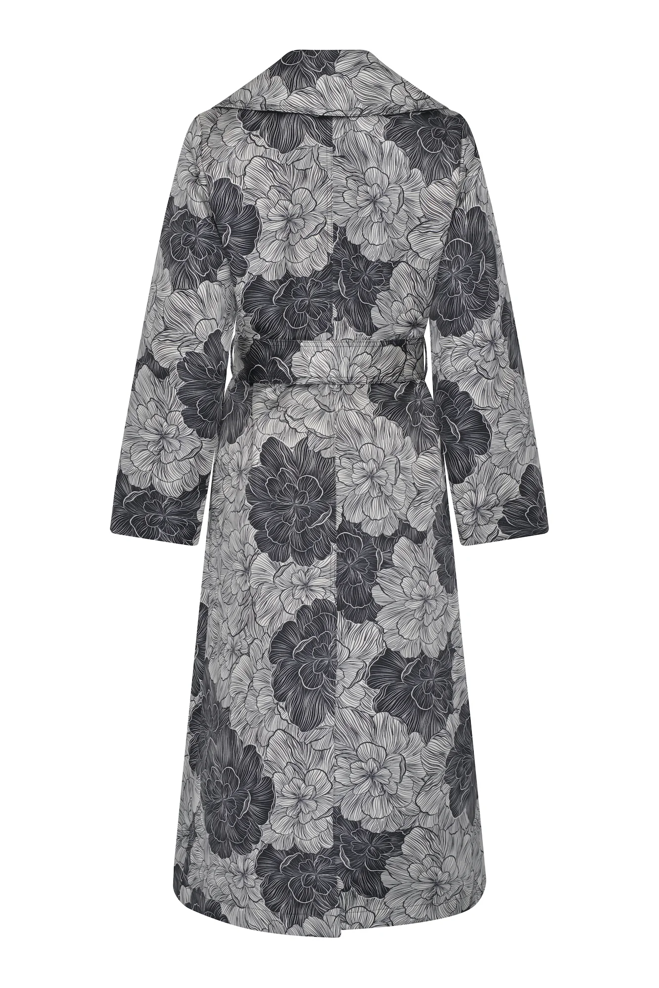 Harper Satin Trench Coat - Image 4