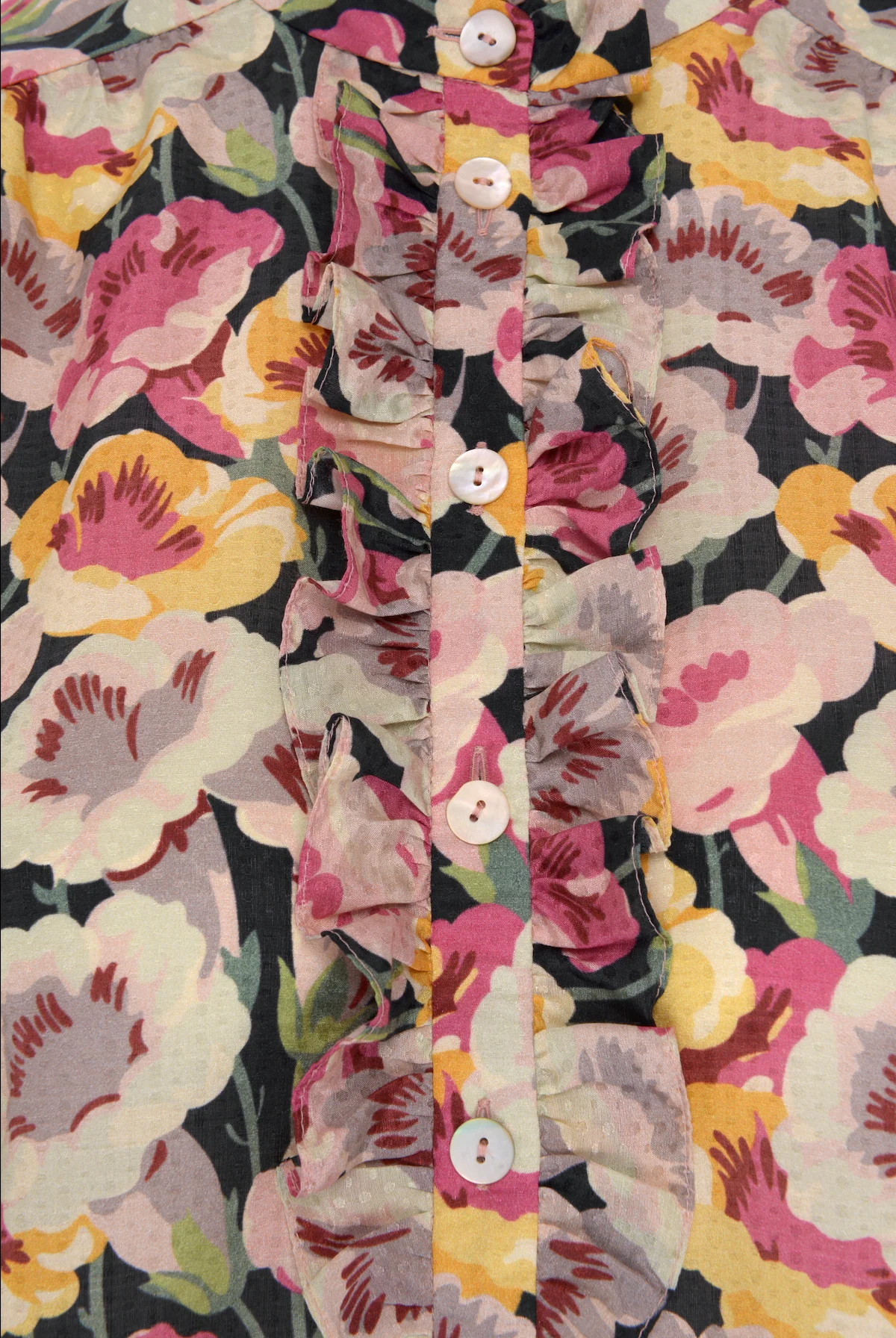 Irina Silk Cotton Blouse - Image 4