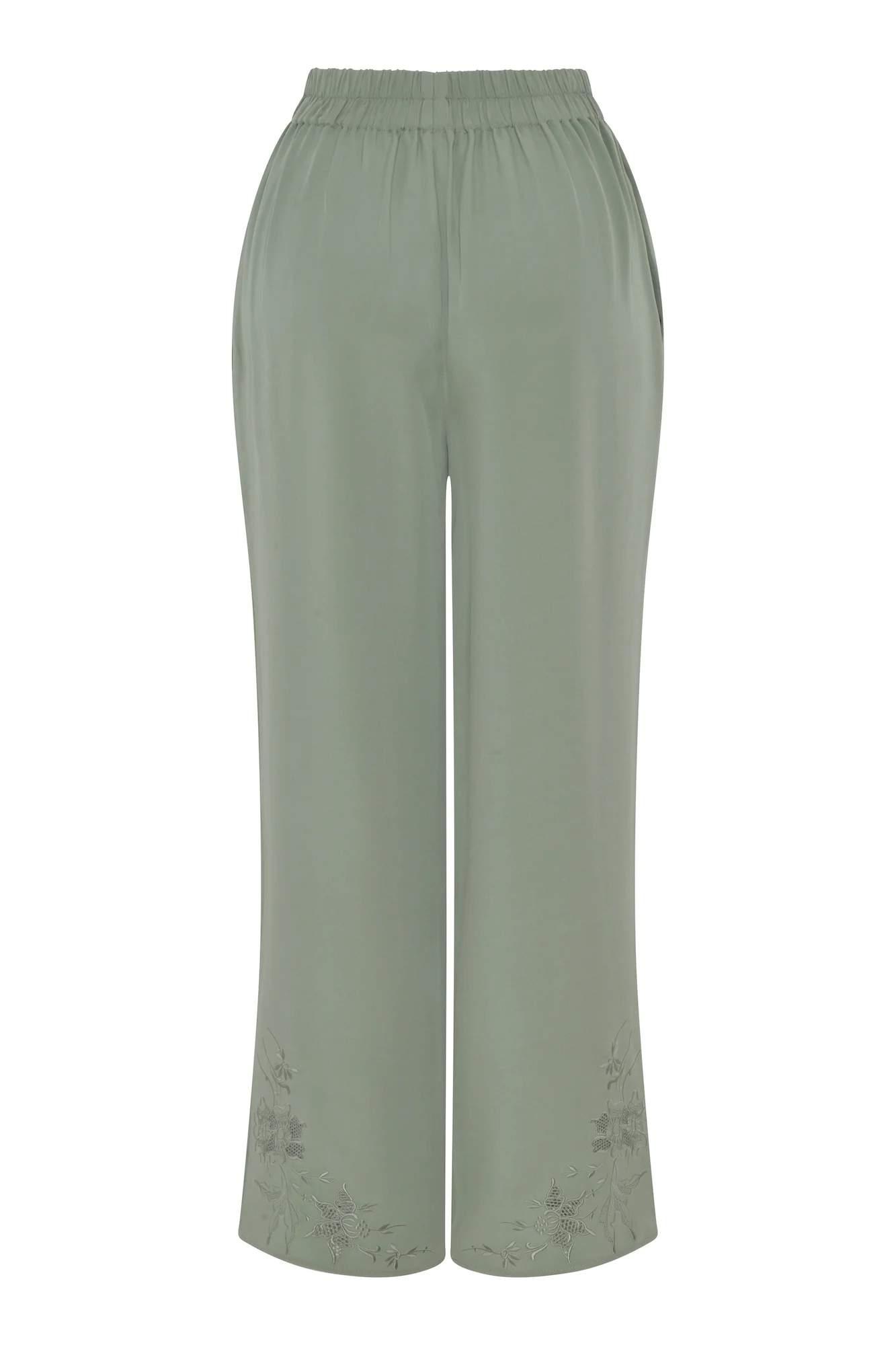 Joanna Silk Trousers - Image 3