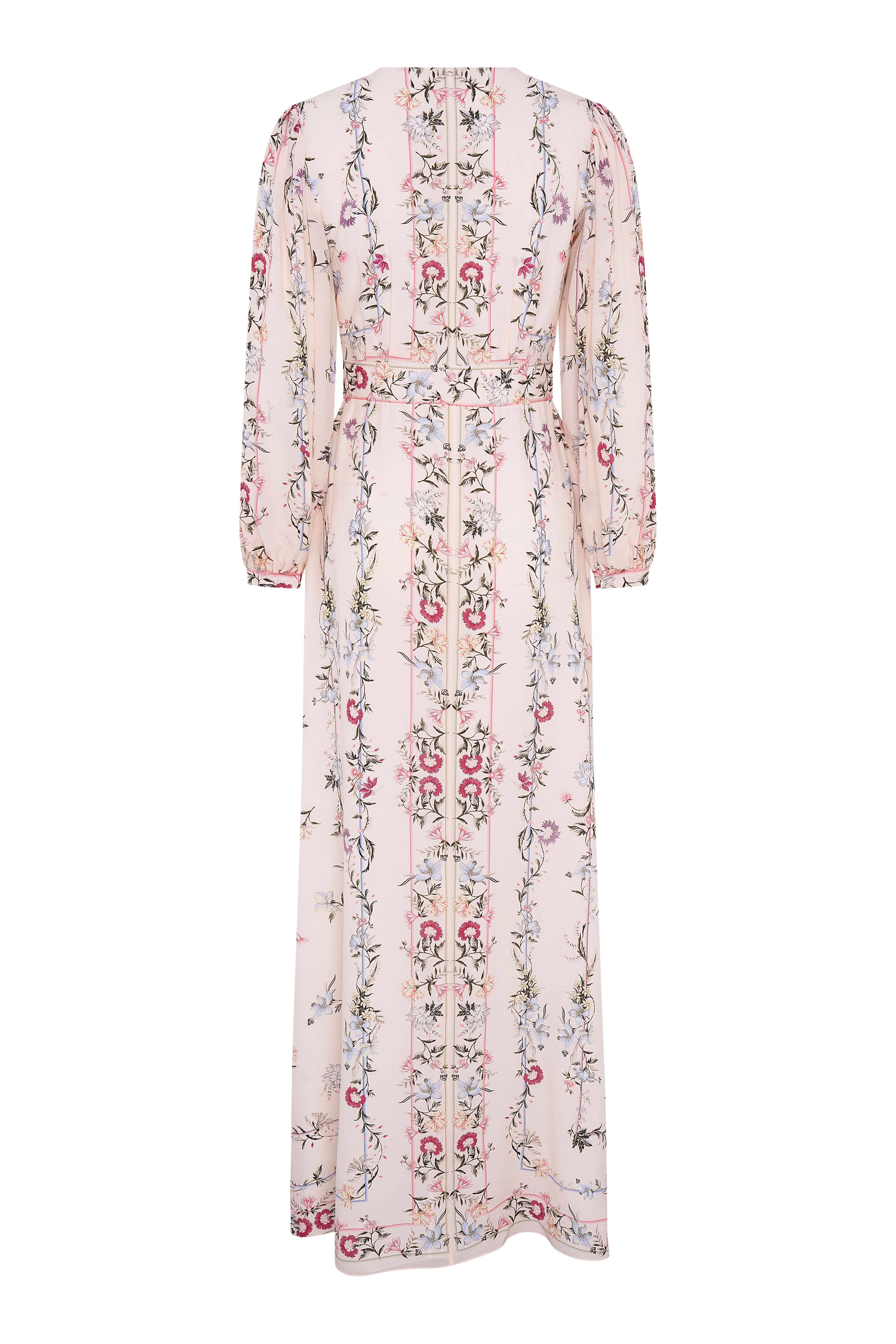 Julia Silk Dress - Cream - Image 4