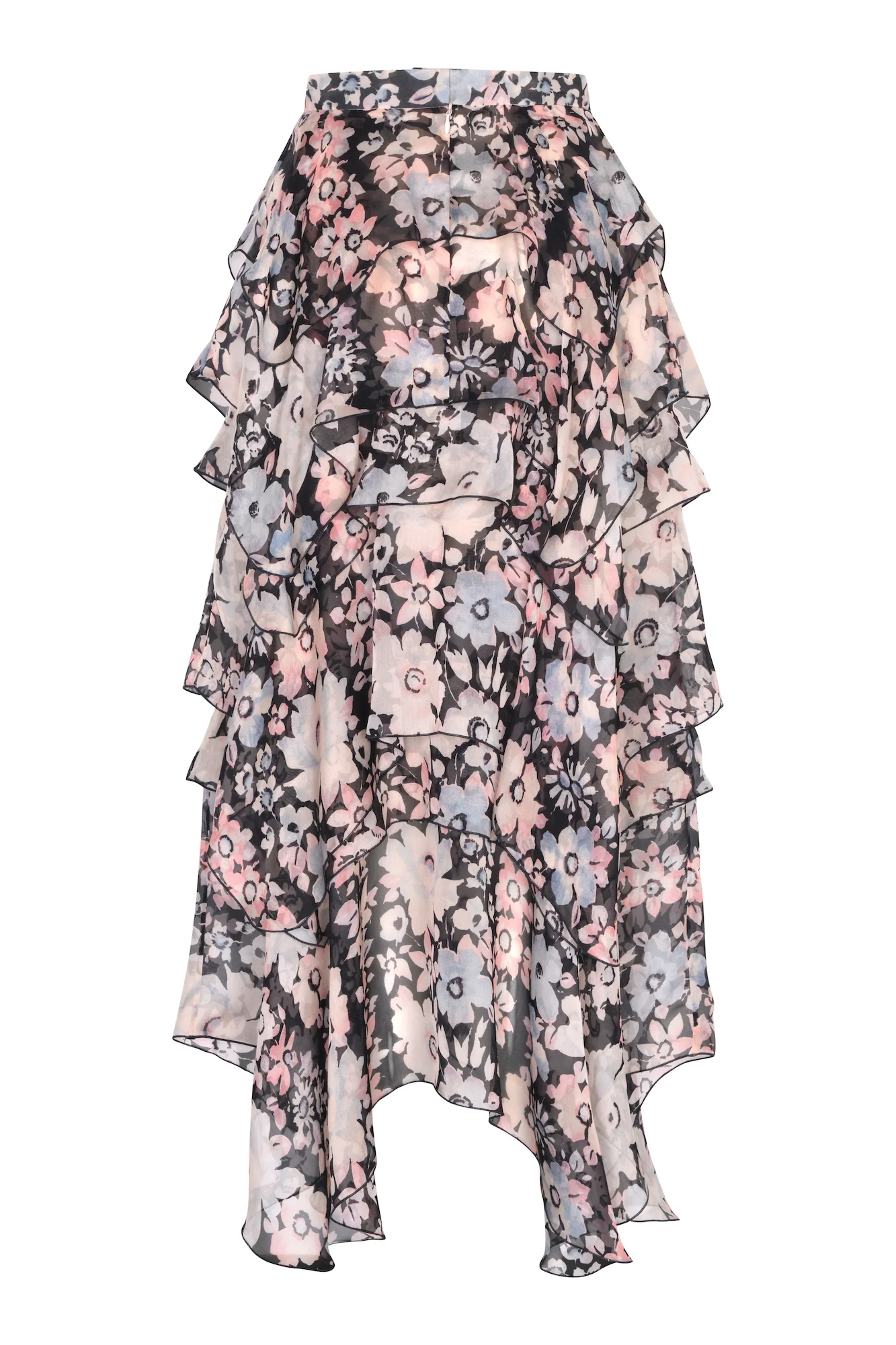 Kristina Silk Maxi Skirt - Image 3