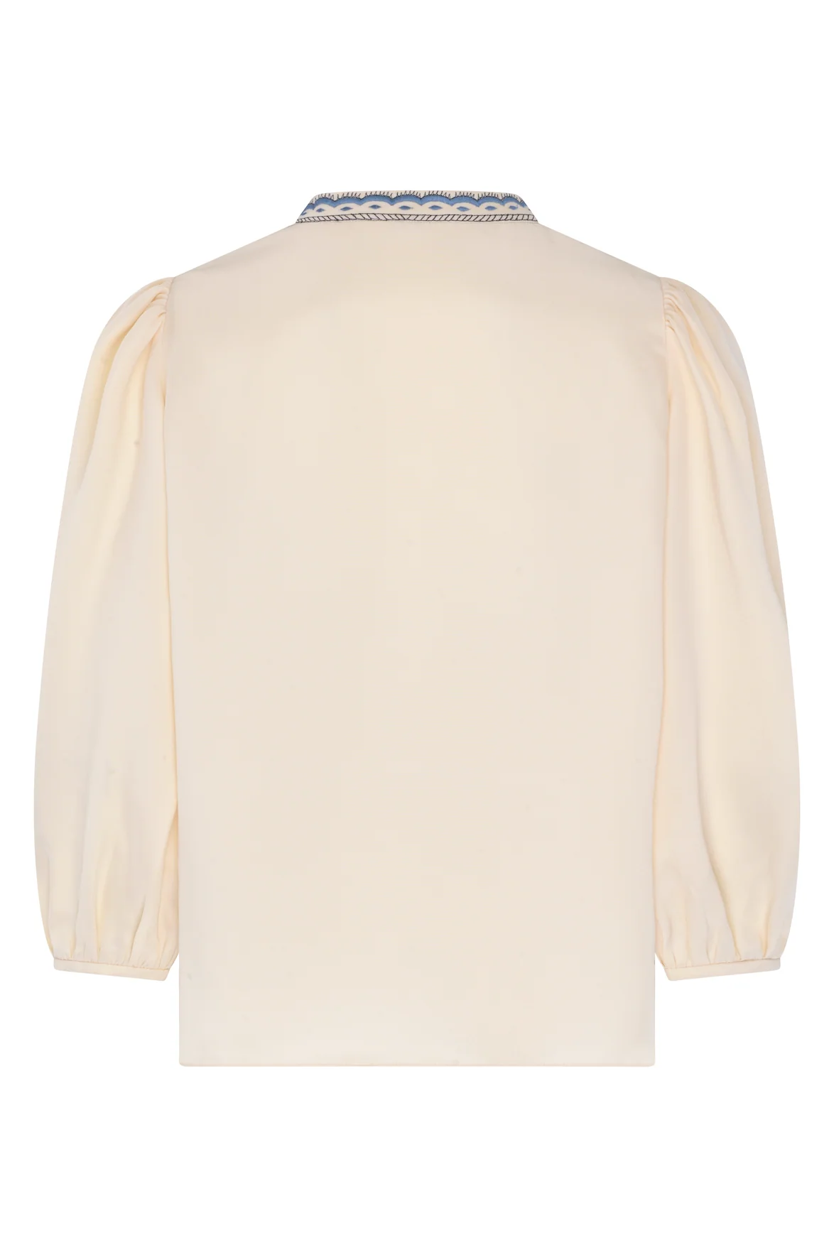 Lyra Silk Blouse - Ivory - Image 3
