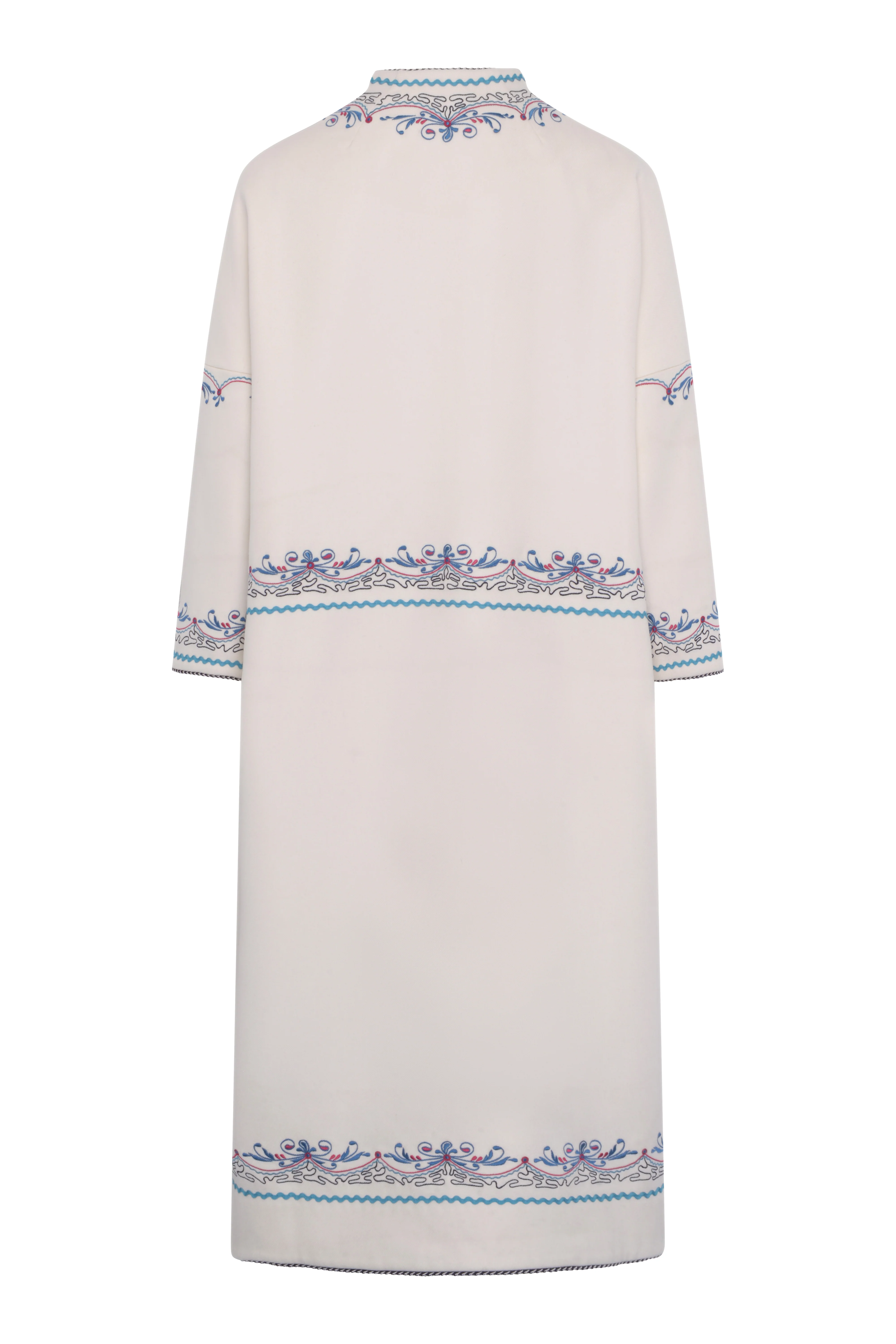 Mira Wool Coat - Cream - Image 3