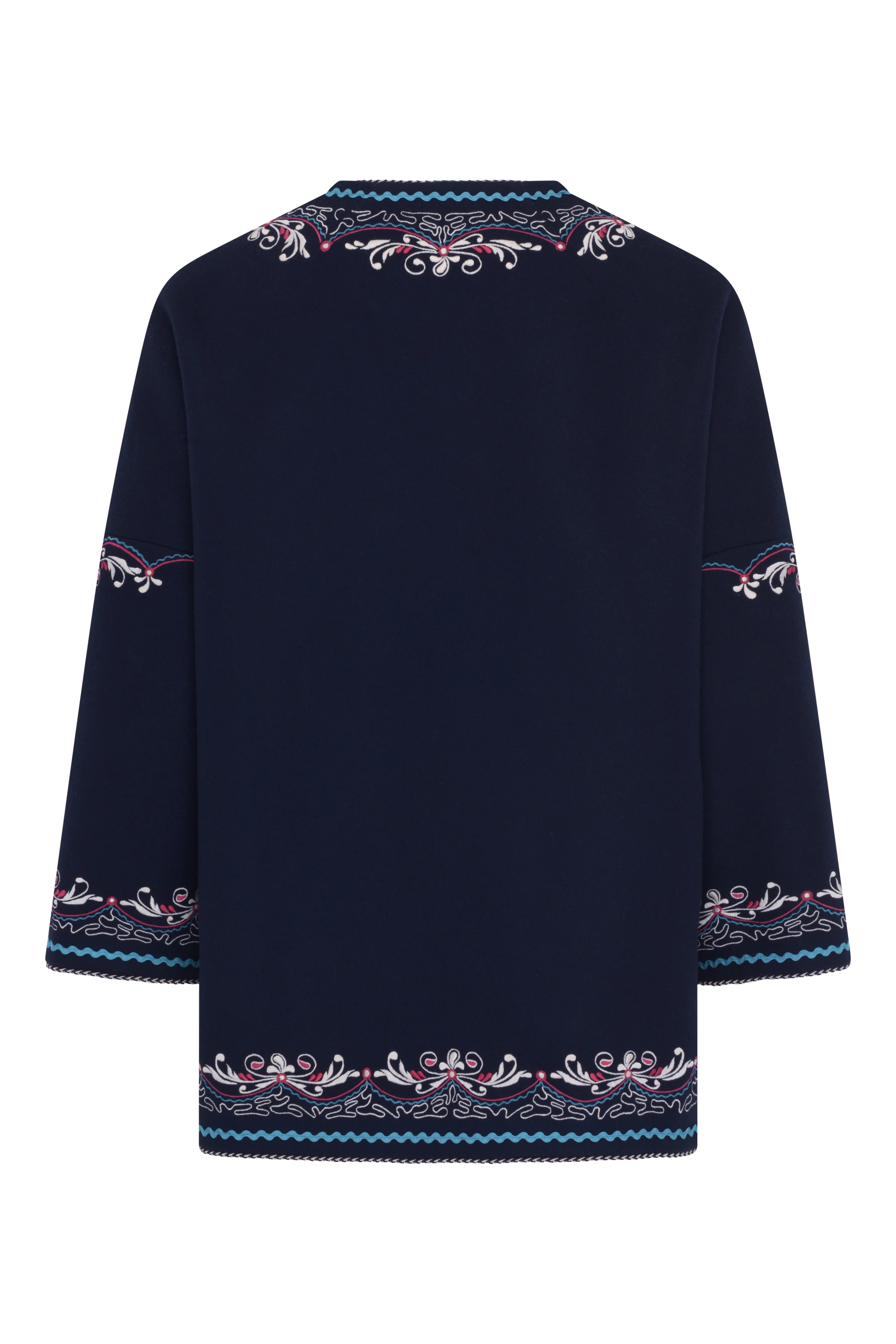 Nelly Wool Jacket - Navy - Image 3