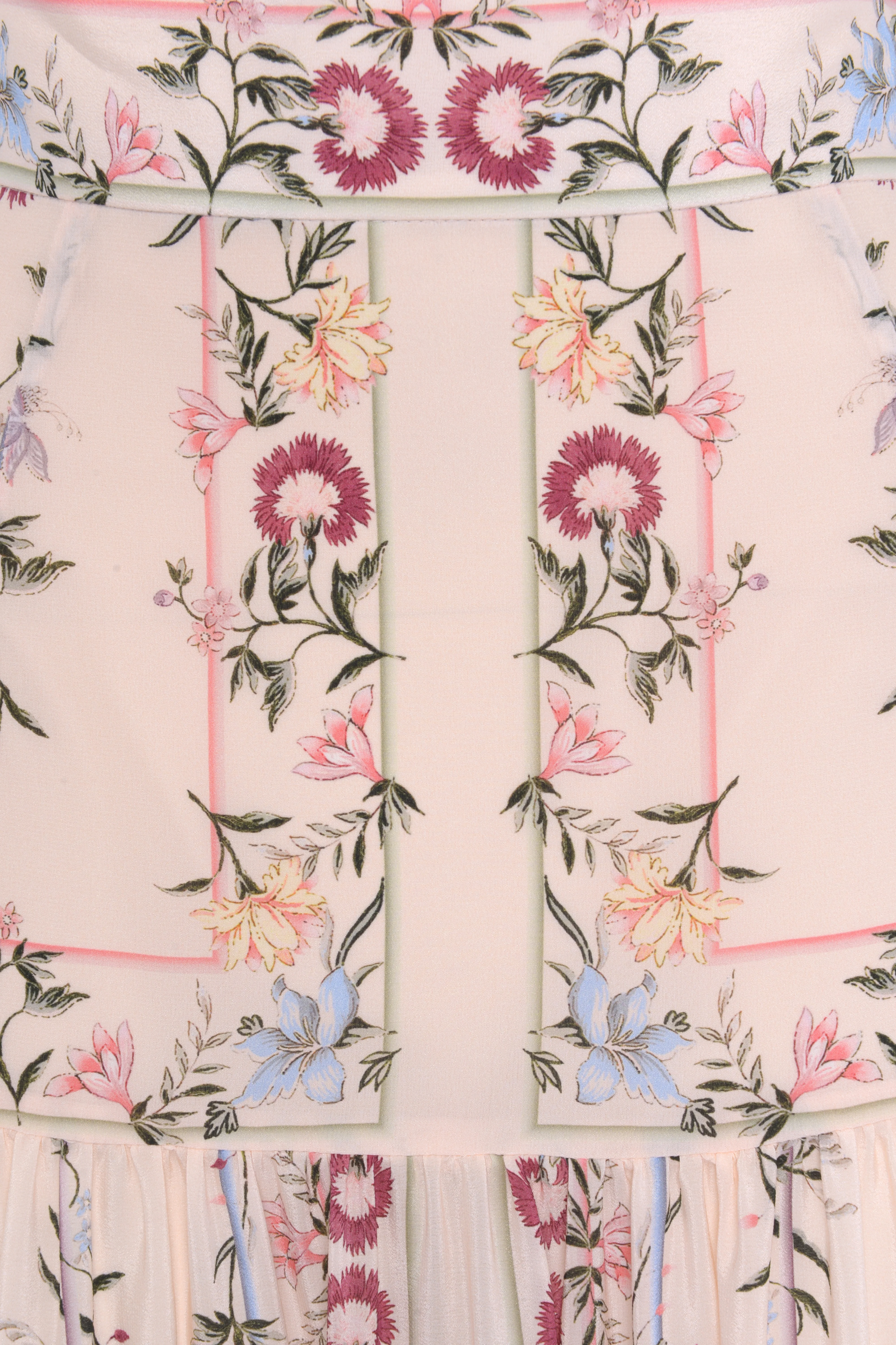 Rosa Silk Skirt - Cream - Image 4
