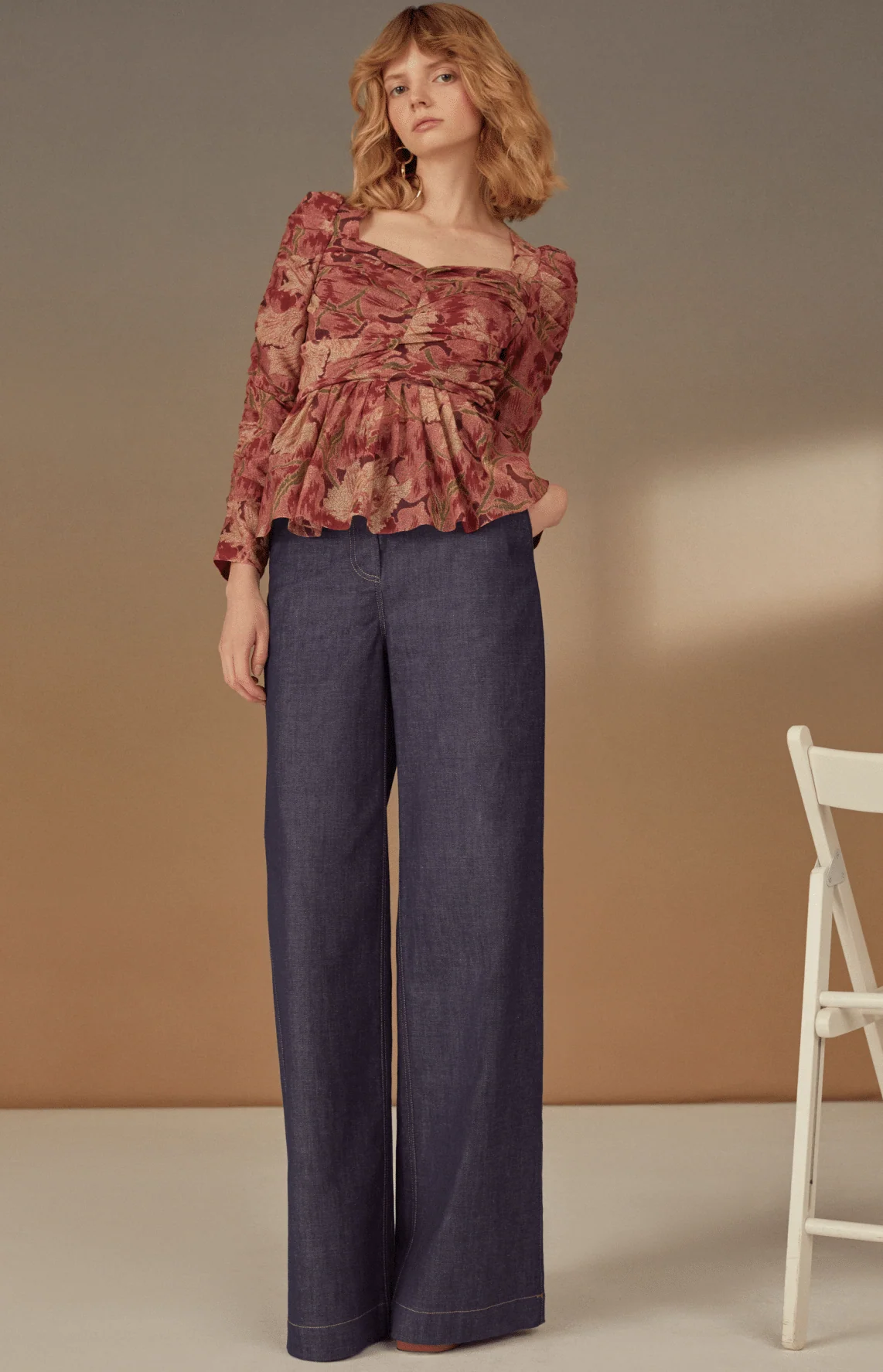 Summer Cotton Silk Blouse - Image 2