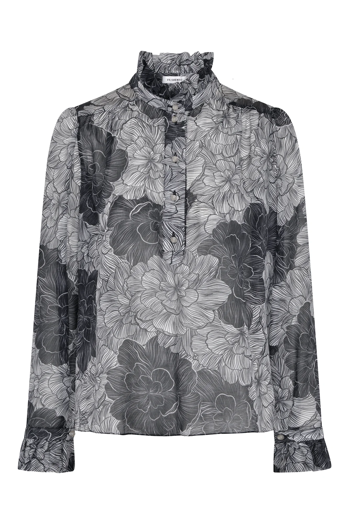 Willow Cotton Silk Blouse - Image 2