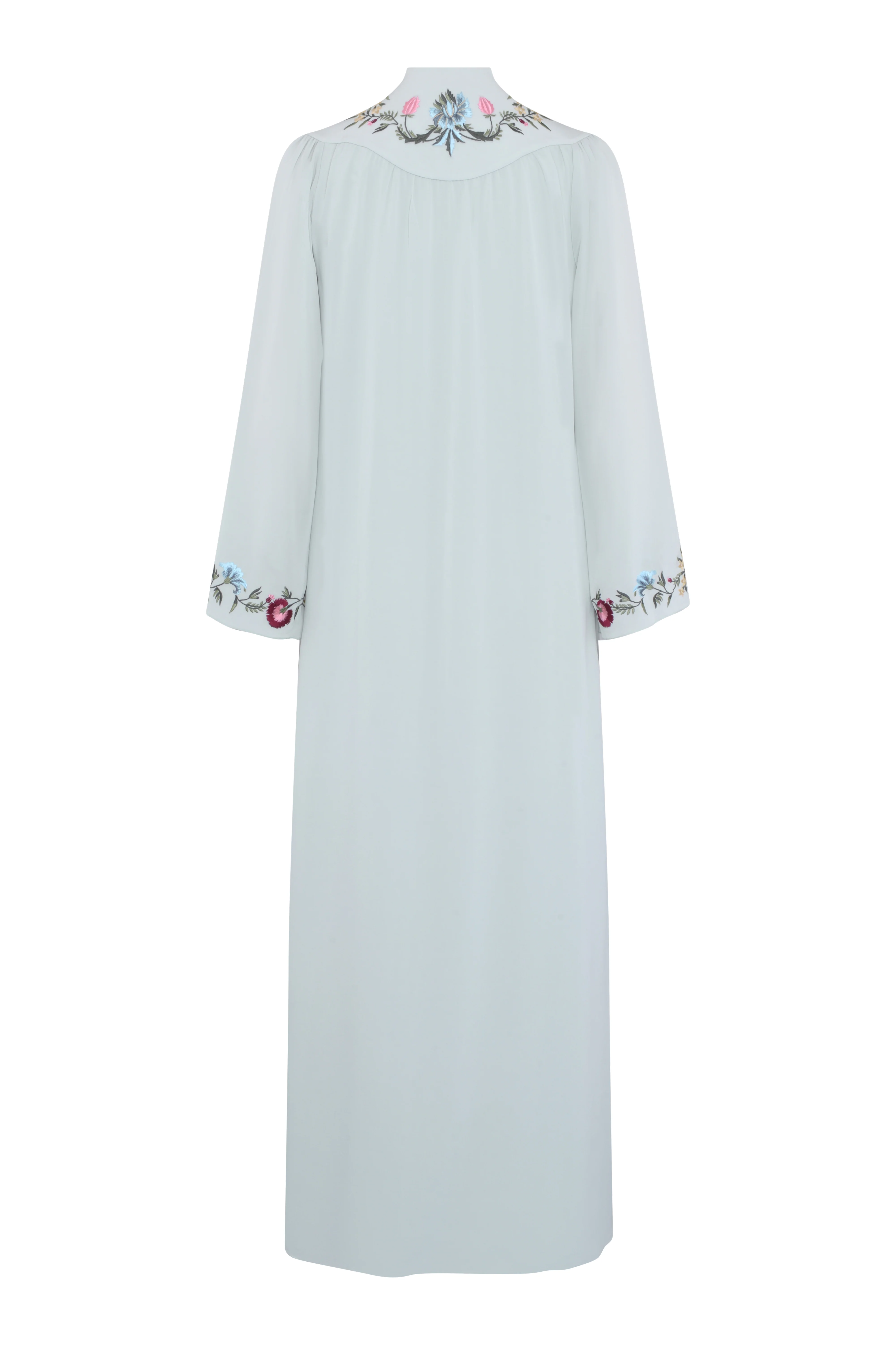 Zoya Silk Dress - Pale Mint - Image 3